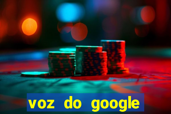 voz do google tradutor homem